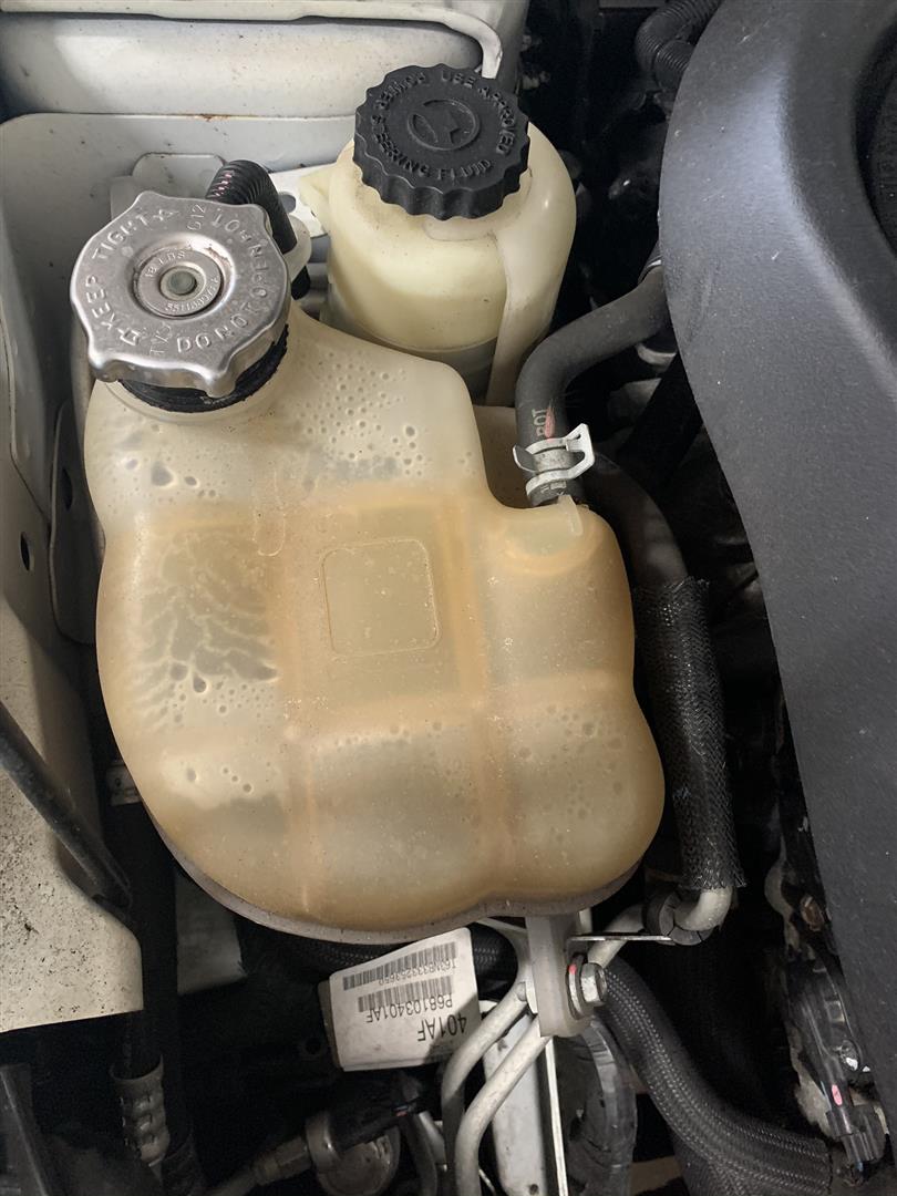 Why is my vehicle not holding coolant? 
