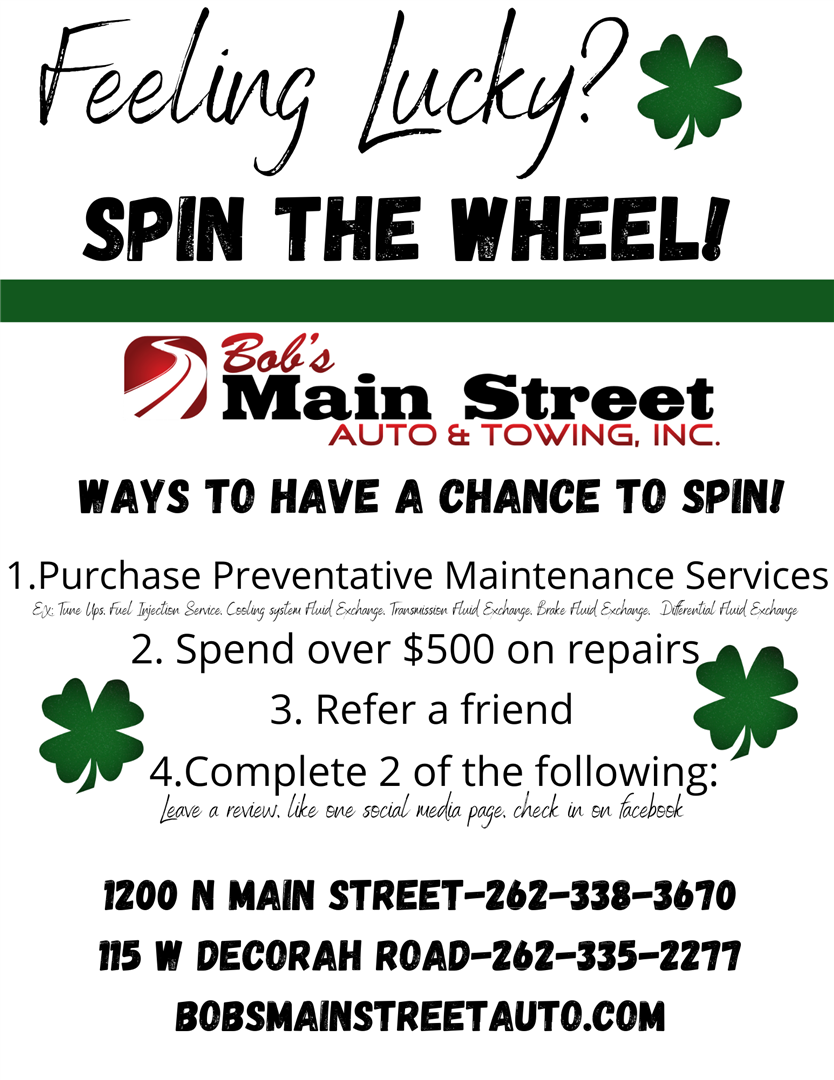 Spin the Wheel for Savings! 